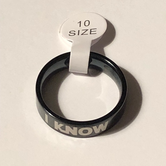 Star Wars: I Love You ~ I Know Couples Rings - Picture 5 of 5